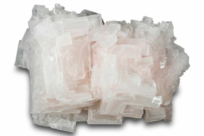 Pink Halite Crystal Cluster - Trona, California #314160